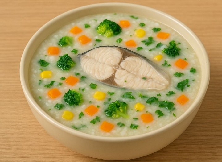 5 cách mix rau củ với cá lăng để bé không chán cháo