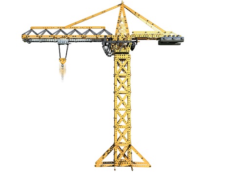 Cần trục tháp trong xây dựng công trình - Nấu ăn ngon
