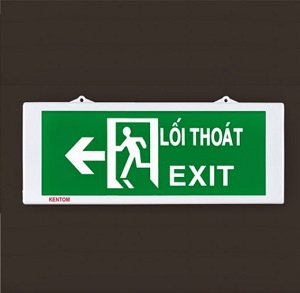 Gía và chất lượng của đèn sự cố exit KT-660 Kentom - Nấu ăn ngon