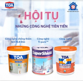 Bảng màu sơn Toa mới nhất - Nấu ăn ngon
