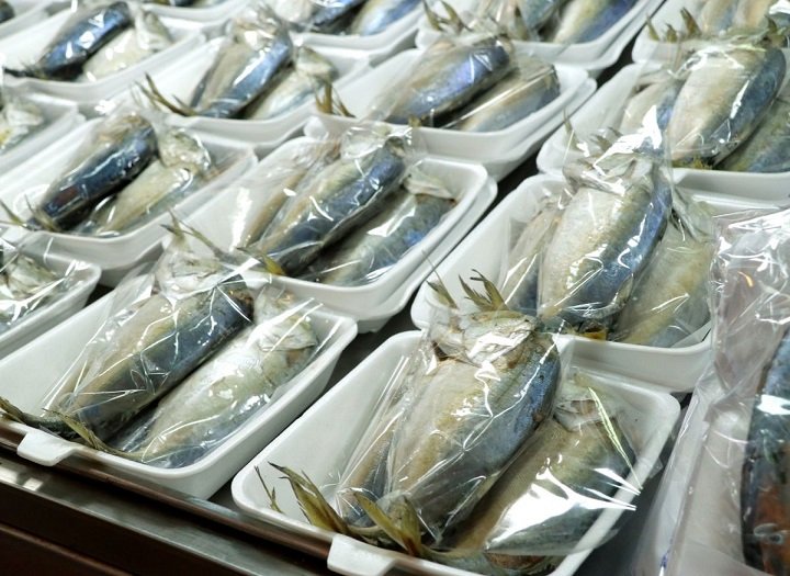 bao bì PE và PP trong hải sản